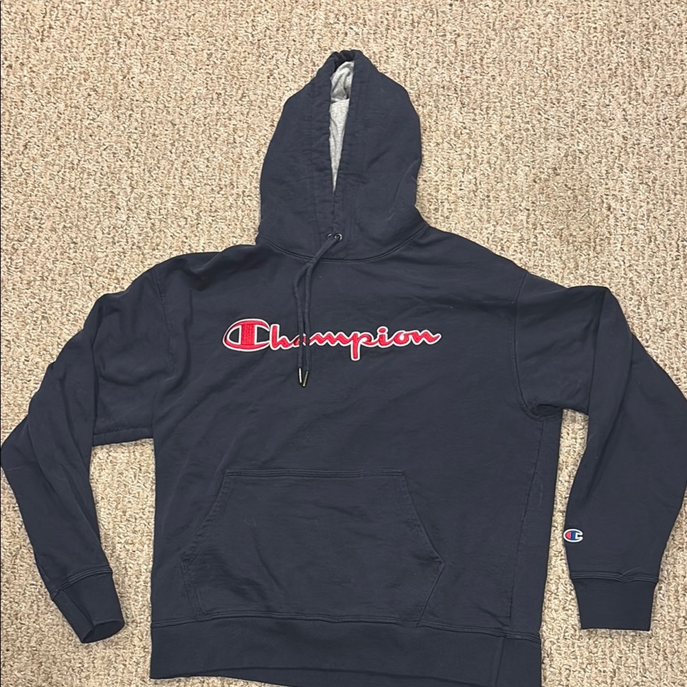 Champion Navy Hoodie